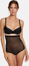 Wolford Tulle Control Panty High Waist - Light shaping - Zwart