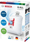 Bosch BBZ41FGALL - Stofzuigerzakken - PowerProtect Type G ALL - 4 stuks