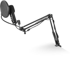 Digitus DA-20301 - Microfoon - Gevoeligheid -34 dB - Frequentie 20-20000 Hz - Zwart