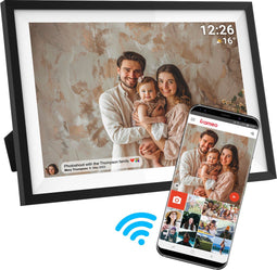 Denver PFF1516 - Digitale Fotolijst 15.6 inch - Full HD - WiFi - 16GB - IPS Touchscreen - Zwart