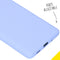 Accezz Hoesje Geschikt voor Samsung Galaxy S20 FE Hoesje Siliconen - Accezz Liquid Silicone Backcover - paars