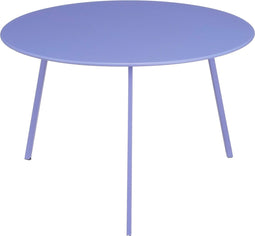 Mica Decorations Seatle - Bijzettafel - H38 x Ø58 cm - Metaal - Lila