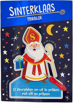CW-Sinterklaas prikblok-Multi Color