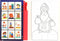 CW-Sinterklaas prikblok-Multi Color