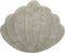 Thats mine vloerkleed schelp licht grijs - Small - 66 x 75 cm - 100% Bio katoen