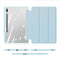Dux Ducis - Tablet hoes geschikt voor Samsung Galaxy Tab S8 Plus - Toby Series - Tri-Fold Book Case - Blauw
