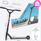 LifeGoods StuntRider - Stuntstep - 360° roterend deck - Zwart