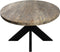 HSM Collection Tafelblad ovaal - 260x120 cm - new vintage - teak