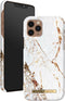 iDeal of Sweden iPhone 11 Pro Max - Back Cover - Carrara Gold - Marmer