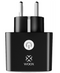 Woox R6169 - Wifi & Matter Smart Plug - 2-pack - Zwart - 55 x 55 x 84 mm (2 stuks)