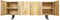 Liviza Dressoir Ondas - Mangohout - Rechthoek Hout - 60 cm , 45 cm , 160 cm