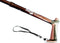 Hugo - Opvouwbare Wandelstok Derby Handvat - bruin - in hoogte verstelbaar 81 - 94 cm