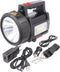Velamp DOOMSTER TREKK: Oplaadbare handlamp anti blackout LED CREE 10W 735 Lum., powerbank