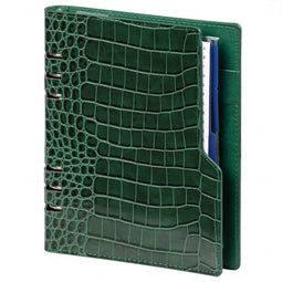 Kalpa 1016-09 Hervulbare A5 Planner Organizer Compact Croco Groente 1 week per 2 paginas 2025-2026