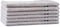 LINNICK Pure Gastendoek - 100% Katoen - Silver - 30x50cm - Per 6 Stuks