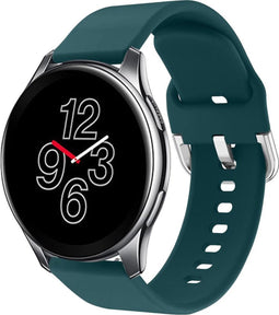 iMoshion Bandje Geschikt voor OnePlus Watch - iMoshion Siliconen bandje - Donkergroen