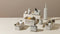 Joseph Joseph EasyStore - Badkamer Organizer - 5 verdeelvakken antislip kunststof - Grijs