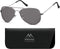 Montana - MP94 - Zonnebril - Aviator stijl - Gunmetal - Lensbreedte 57 mm