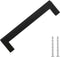 vidaXL - Handvatten - 10 - st - 128 - mm - roestvrij - staal - zwart