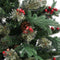 vidaXL - Kerstboom - met - LED - en - dennenappels - 120 - cm - PVC - en - PE - groen
