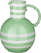 Mica Decorations Bazaar Vaas - Glas - H21 x Ø18 cm - Groen