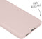 Accezz Galaxy S21 - Liquid Silicone Backcover - Schokabsorberend - Roze