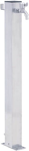vidaXL - Waterzuil - vierkant - 80 - cm - roestvrij - staal
