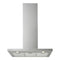ETNA AB690RVS - Wandschouw afzuigkap - 90 cm - RVS - 620 m³/h