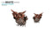 The White Series - Owl solar light – LED - Duo pack - Bronskleurig