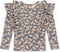 Konges Sløjd Manuca frill zwem shirt kind - Unicorn blue