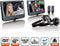 Lenco DVP-1046BK - Draagbare DVD Speler - 2x 10 inch schermen - 2x Hoofdtelefoons en 2x Montagebeugels - Zwart