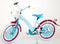 Disney Frozen 2 Kinderfiets - Meisjes - 18 inch - Blauw/Paars - 95% afgemonteerd