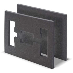Schuimrubber inzetstuk - TOOD - 2 stuks - Voor professionele koffer - Nestbaar - 40x30x4 cm