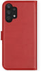 Selencia Galaxy A32 (4G) - Echt Lederen Bookcase - 3 Pashouders - Rood