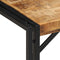 vidaXL - Salontafel - 80x40x35 - cm - massief - ruw - mangohout