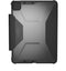 Urban Armor Gear Plyo - Bookcase voor Apple iPad Air 5 (2022) - Volledige bescherming met standaard - Zwart/IJs