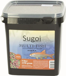 Multi Fish vijvervoer 3 mm 5 liter
