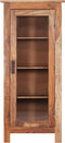 vidaXL - Hoge - kast - 50x30x110 - cm - massief - sheeshamhout