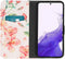 iMoshion Hoesje Geschikt voor Samsung Galaxy S23 Hoesje Met Pasjeshouder - iMoshion Design Softcase Bookcase - Roze / Blossom Watercolor