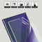Lunso - Duo Pack (2 stuks) Beschermfolie - Full Cover Screen Protector - Geschikt voor Samsung Galaxy S22