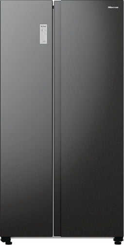 Hisense RS711N4AFE - Side-by-Side Amerikaanse Koelkast - No-Frost en Freezer Convert - Zwart