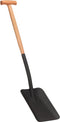 vidaXL - Spade - T-greep - staal - en - essenhout