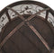 vidaXL - Vuurplaats - met - pook - XXL - 67,5 - cm - staal