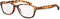Cwi Leesbril Unisex Rechthoekig Bruin (cwi4000) Sterkte +2.5