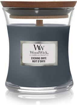 WoodWick Geurkaars Mini Evening Onyx 85 gr