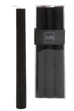 J-Line tafelkaars - bruin/zwart - 9U - 6 stuks