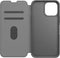 Otterbox - Strada Case wallet hoes - Geschikt voor iPhone 13 Pro - Zwart + Lunso Tempered Glass