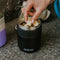Kambukka Bora - Lunchbox - 600 ml - Voedselcontainer houdt 9 uur warm & 100 % Lekvrij - Yoghurt beker on the go - Matte Black