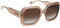 Polaroid PLD-6168-S-10AF4LA - Zonnebril Dames - UV400 - Beige