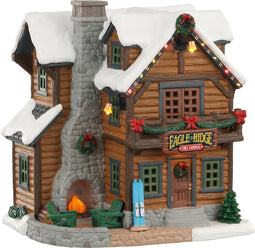 Lemax - Eagle Ridge Ski Lodge- With 4.5v Adaptor - Kersthuisjes & Kerstdorpen